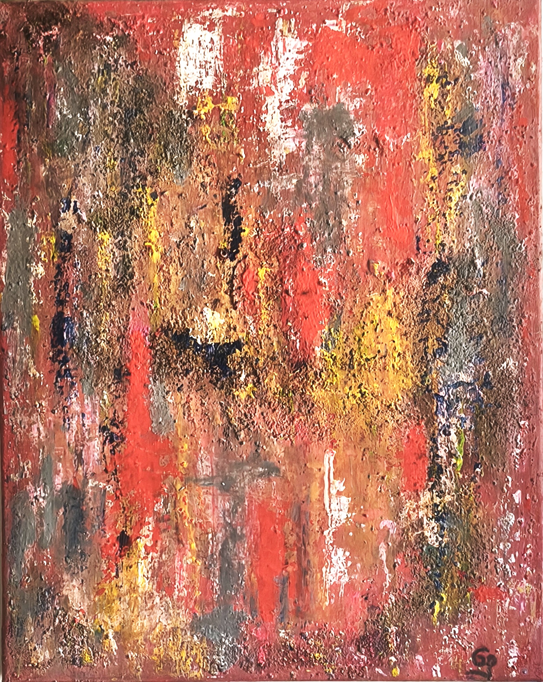 ROUGE, œuvre de Ginou Pazzagli
