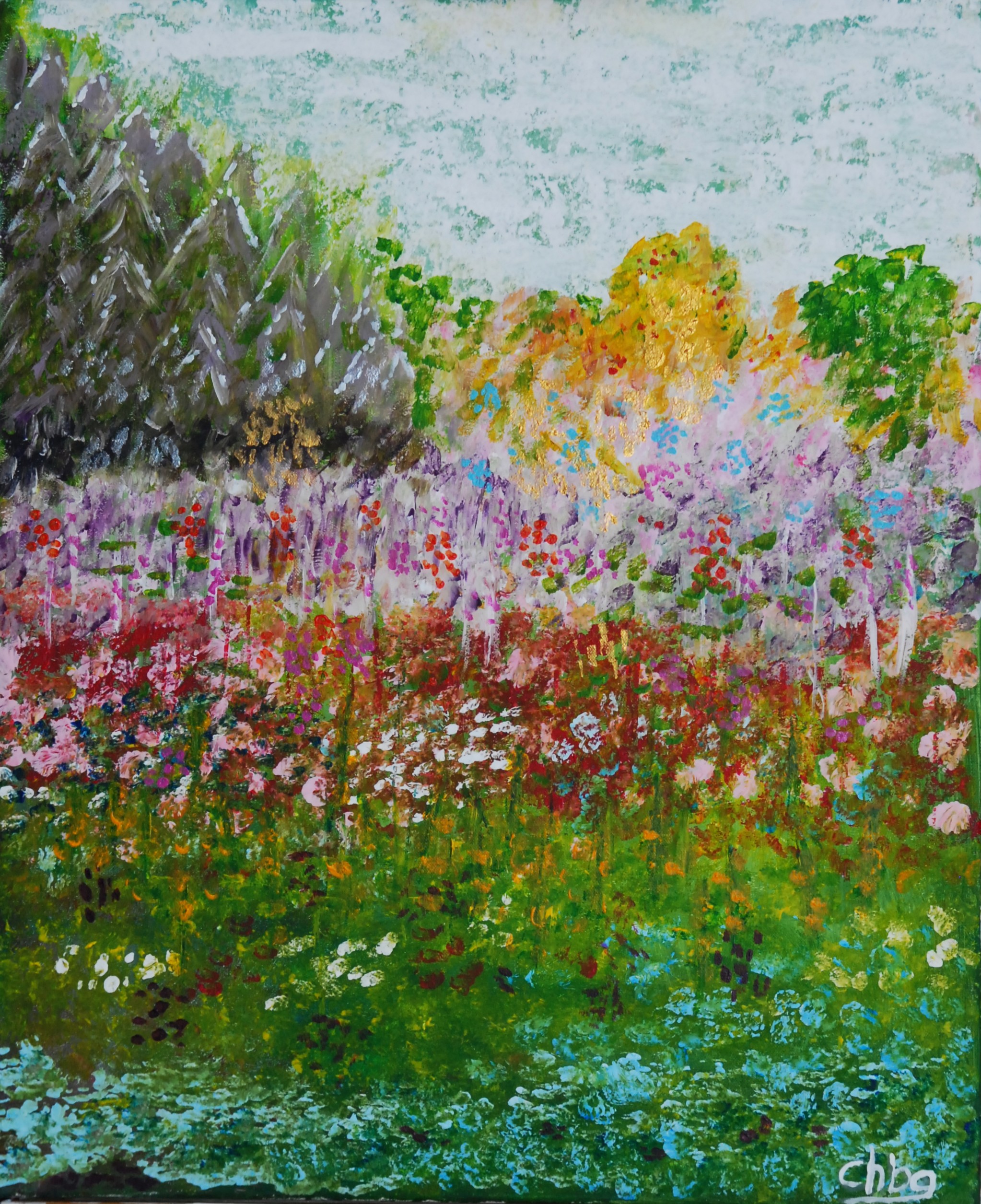 COMPOSITION 10, œuvre de Christian Bailly-Grandvaux