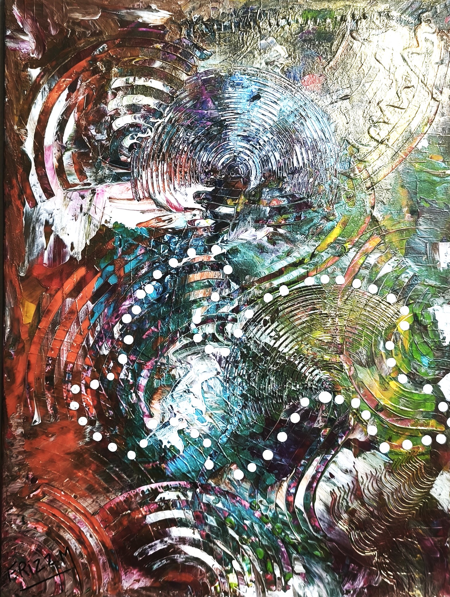 COLLANA, œuvre de Maryse Frisiello