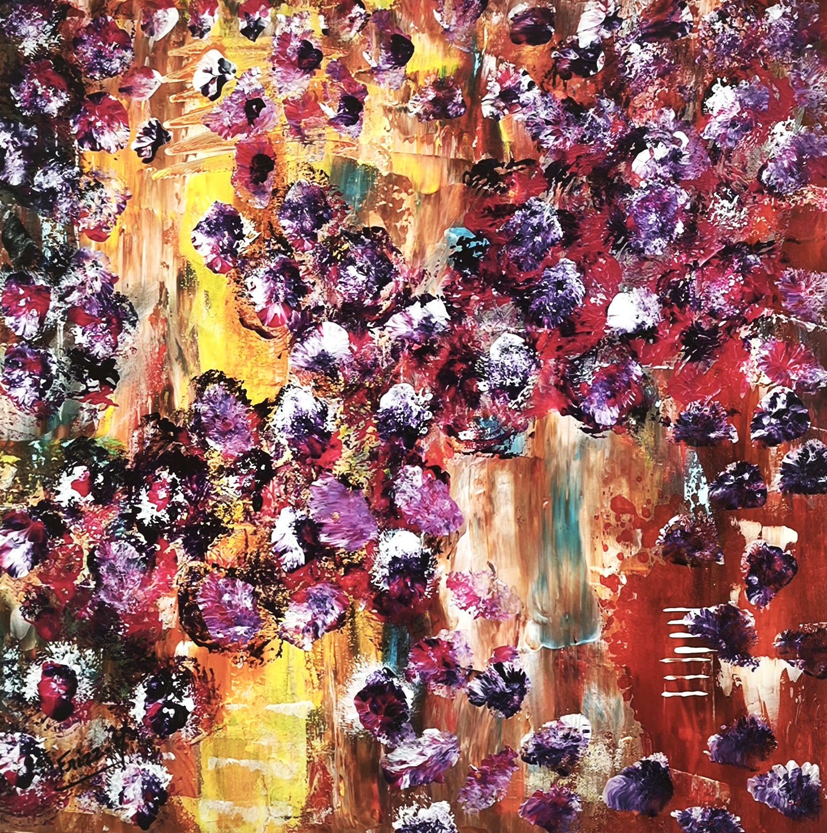 FIORI, œuvre de Maryse Frisiello