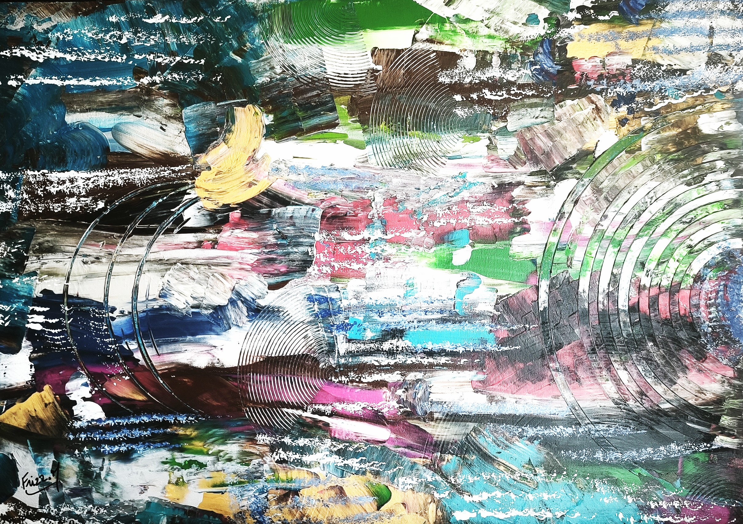 ILLUSIONE, œuvre de Maryse Frisiello