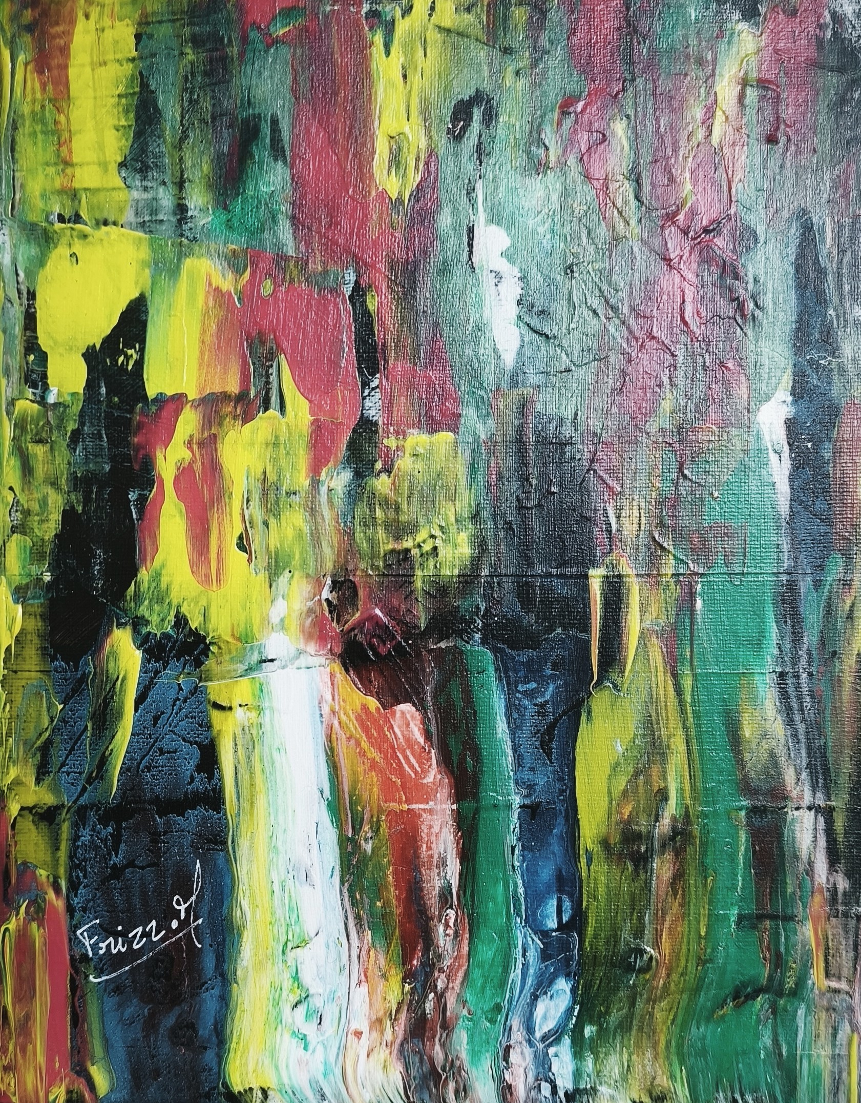 FUOCO, œuvre de Maryse Frisiello