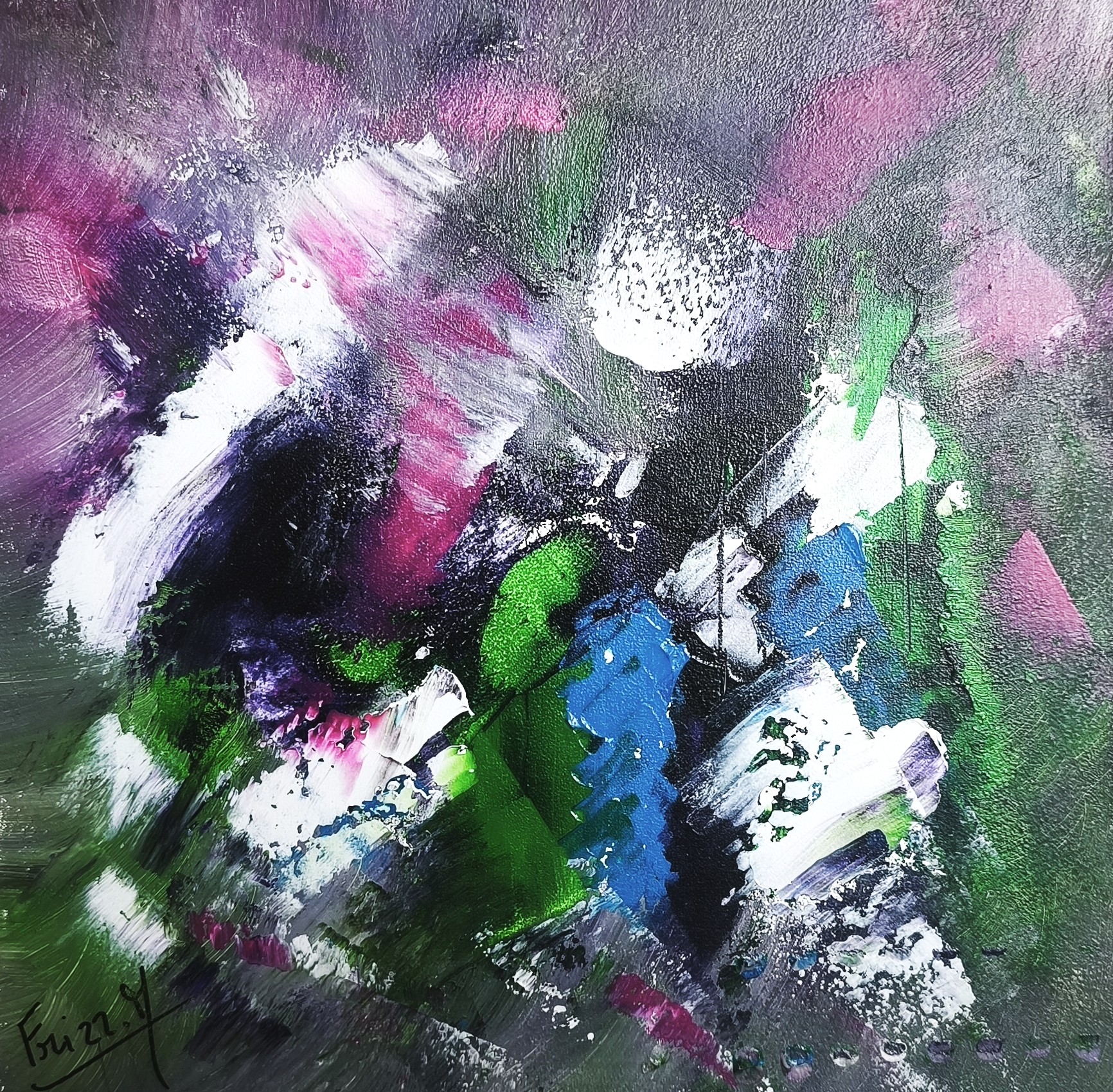 MALANE, œuvre de Maryse Frisiello