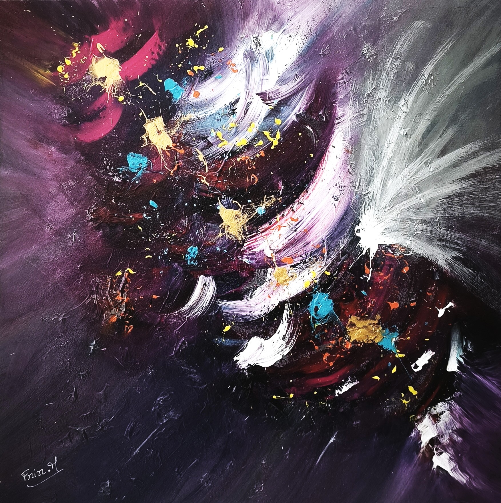 PANACHE, œuvre de Maryse Frisiello
