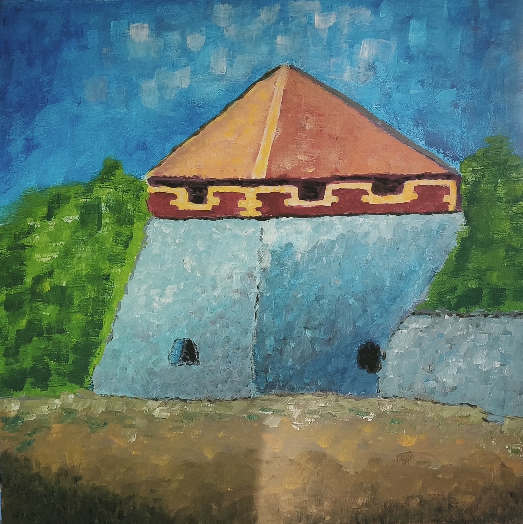 Bastion Petit Chamars, œuvre de Christian Bailly-Grandvaux